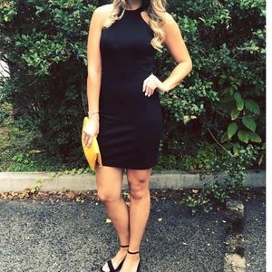 LULU’s high neck black dress